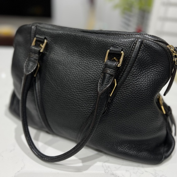 MCM leather satchel bag. Medium size. Full grain leather. - Picture 15 of 17